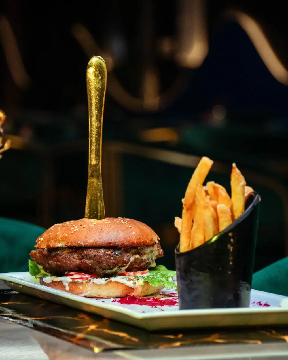 Burger maison — The Mask